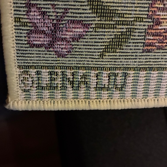 Butterfly Floral Tapestry Placemat by Lena Liu Daisy, Set Of 10 Made In USA - Picture 13 of 14